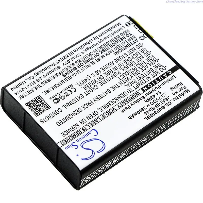 Batería de escáner de código de barras de 2000mAh, BAT-BP30-45 para Bluebird BM180, BP30