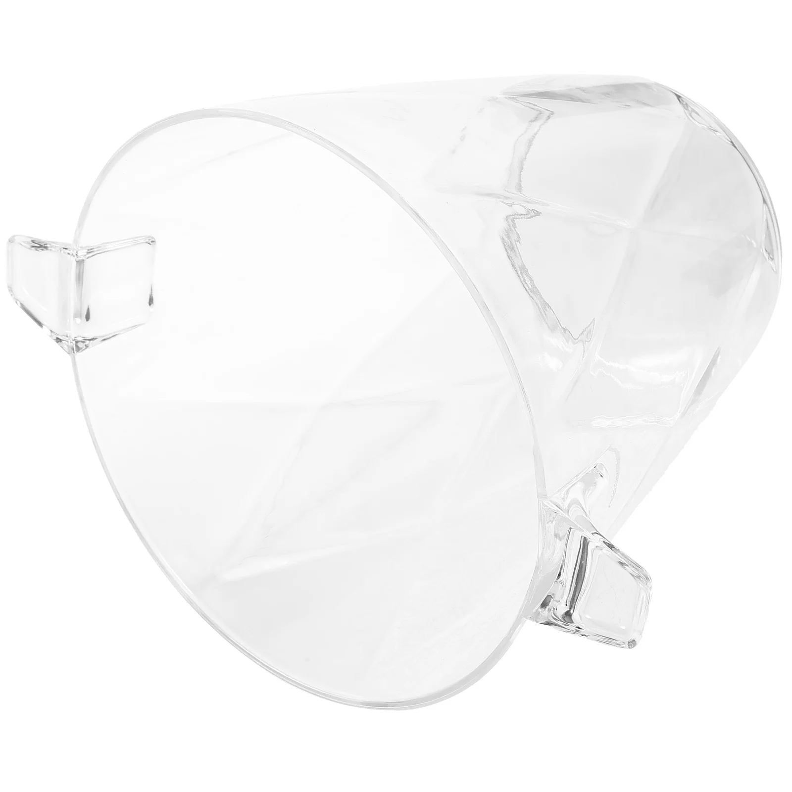 

Acrylic Ice Bucket Clear Household Bar Container for Beer Bottles and Ice Cubes Portable Handheld Design Smooth Scratch
