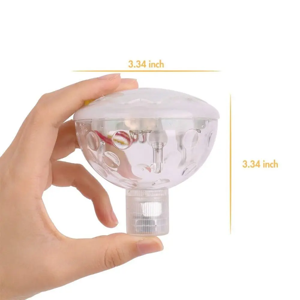Ambient Light Floating LED Disco Light Multi Color Portable Led Submersible Light Waterproof Underwater Lights Swimming Pool