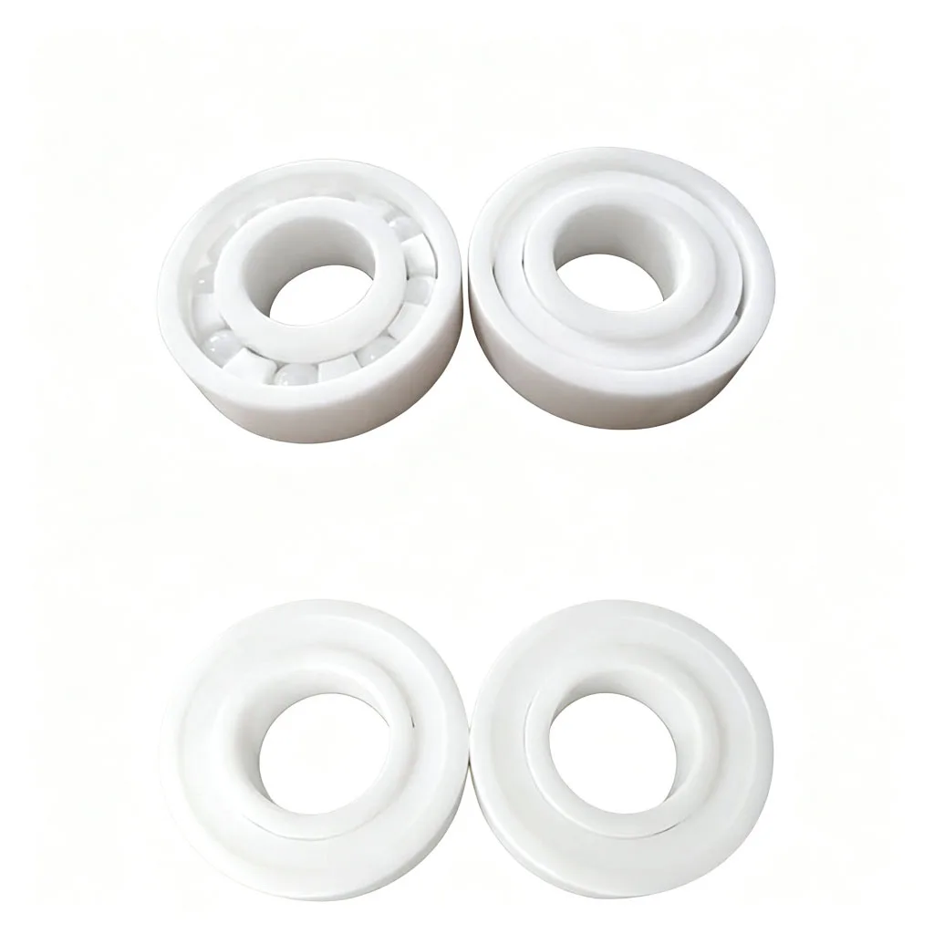 Full Ceramic Bearing 608-6009 2RS Sealed 8-45mm ID Zirconia Bearing Corrosion-Resistant Non-Magnetic