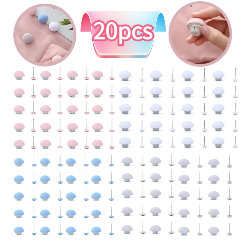 1-20PCS BedSheet Quilt Clip One Button Unlock Duvet Cover Fastener Clip Anti Slip Blanket Buckles Quilt Holder Fixator Grippers