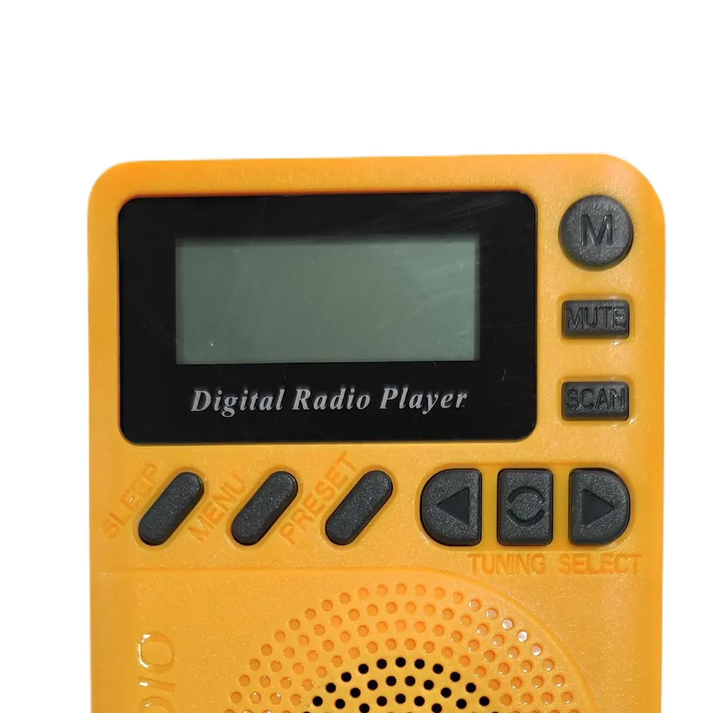 P9 Mini Pocket Radio DAB  Digital 1000mAh Rechargeable Radios Good Sound Speaker Receiver MP3 Playback Traveling Running