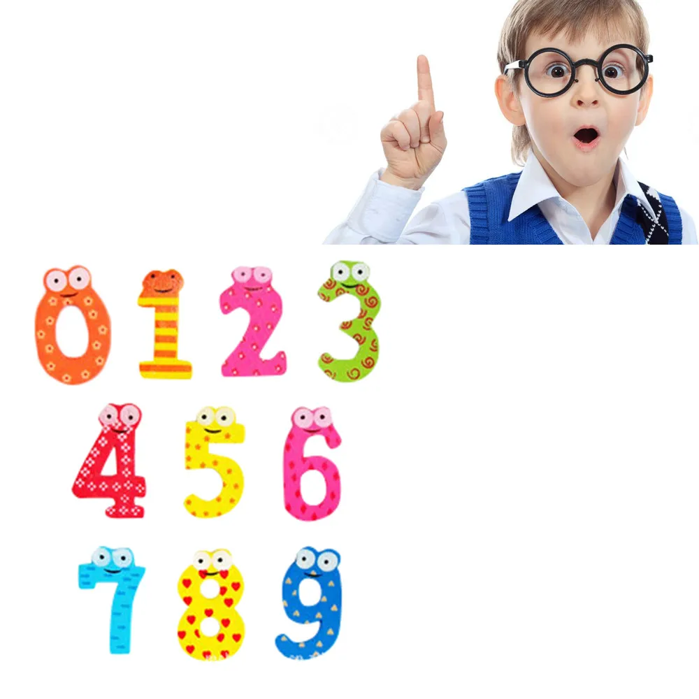 2024 Magnetic Wooden Numbers Math Set for Kids Children Preschool School  imanes para refrigerafor fridge magnet van gogh 냉장고 자석