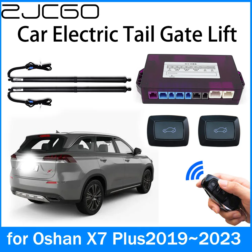 ZJCGO Car Power Trunk Electric Suction Tailgate Intelligent Tail Gate Lift Strut for Oshan X7 Plus 2019 2020 2021 2022 2023