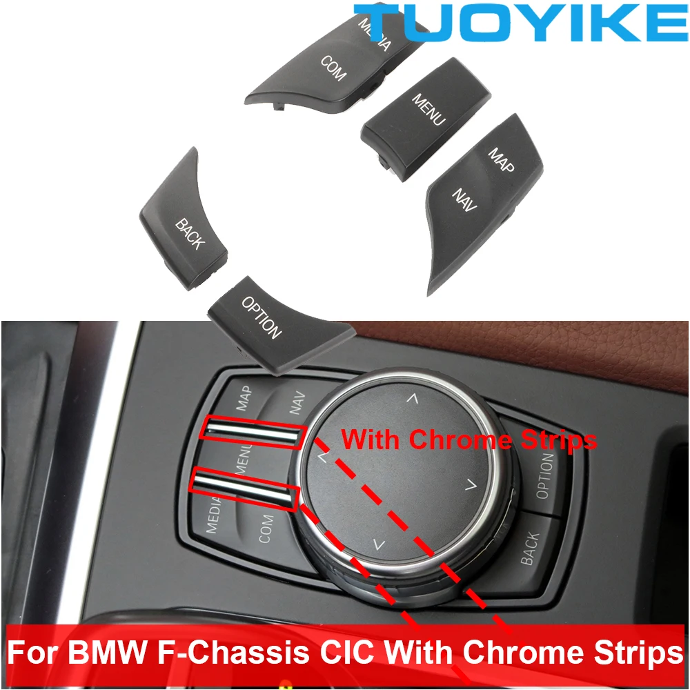 Car Console CIC i-Drive Multimedia Button For BMW 1 2 3 4-Series F20 F52 F22 F45 F30 F34 F80 F32 F82 X3 X4 X5 X6 F25 F26 F15 F16