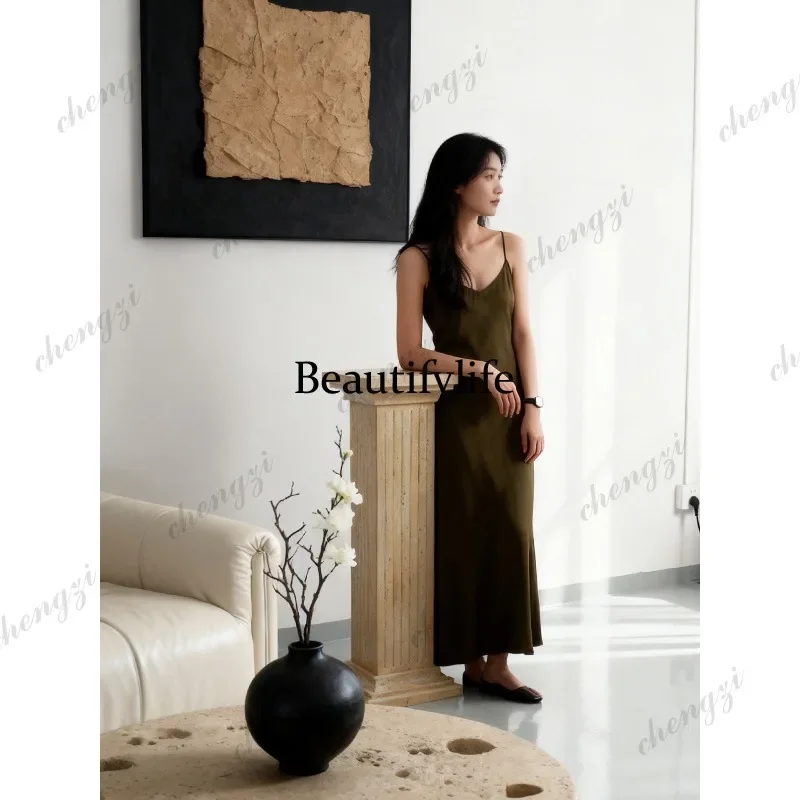 f182 Retro column floor ornament Roman column flower stand European living room Hotel entrance sculpture table