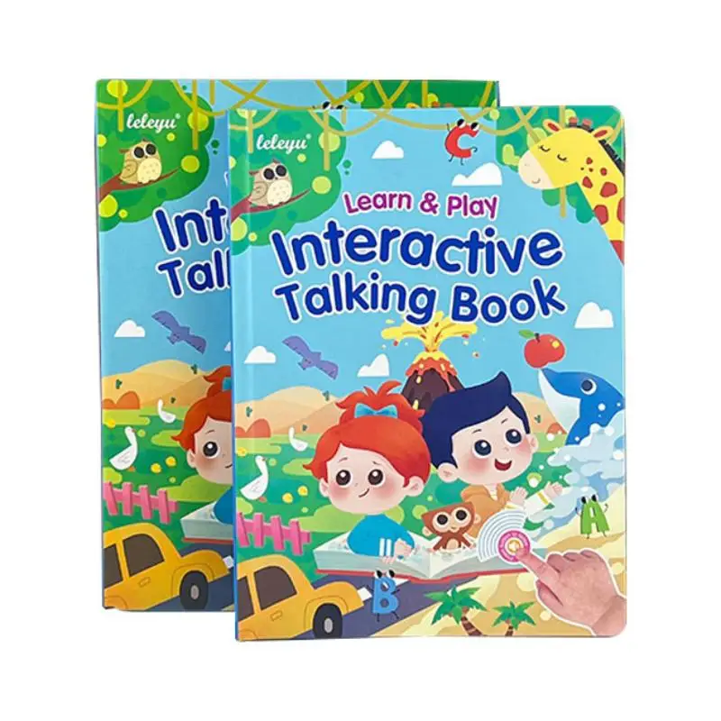 1 stks multifunctionele ebook montessori Engels woord leren machine elektronische leesboeken peuter baby educatief speelgoed