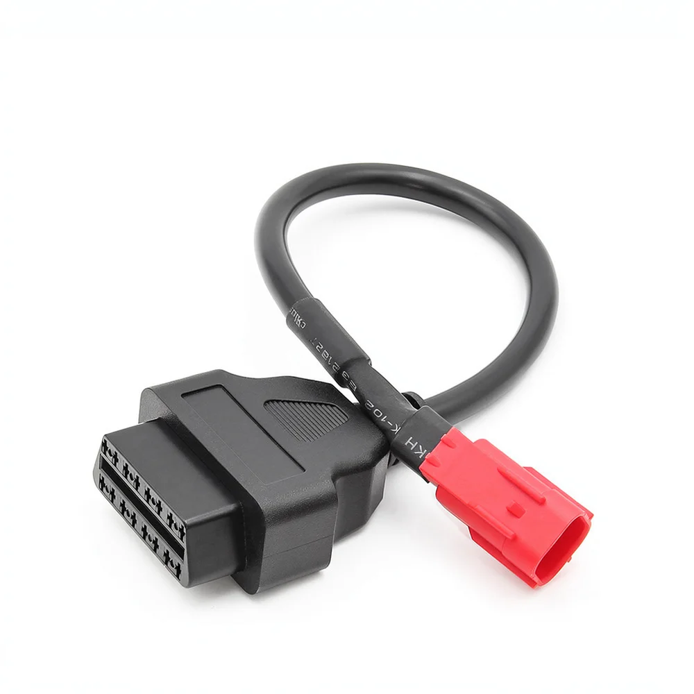 OBD2 16Pin To 6Pin Diagnostic Adapter Cable For Motorcycle Engine Fault Code Reader Scanner Tool Connector Adaptor
