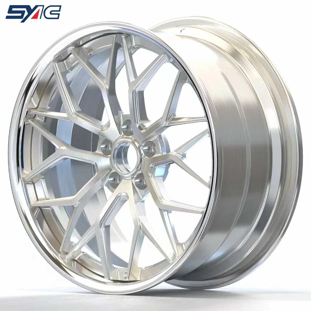 Factory Design And Manufacturing Customized Forged Wheels 18-22 Inch Polished/Chromed Aluminum Alloy Wheels 2-PCS