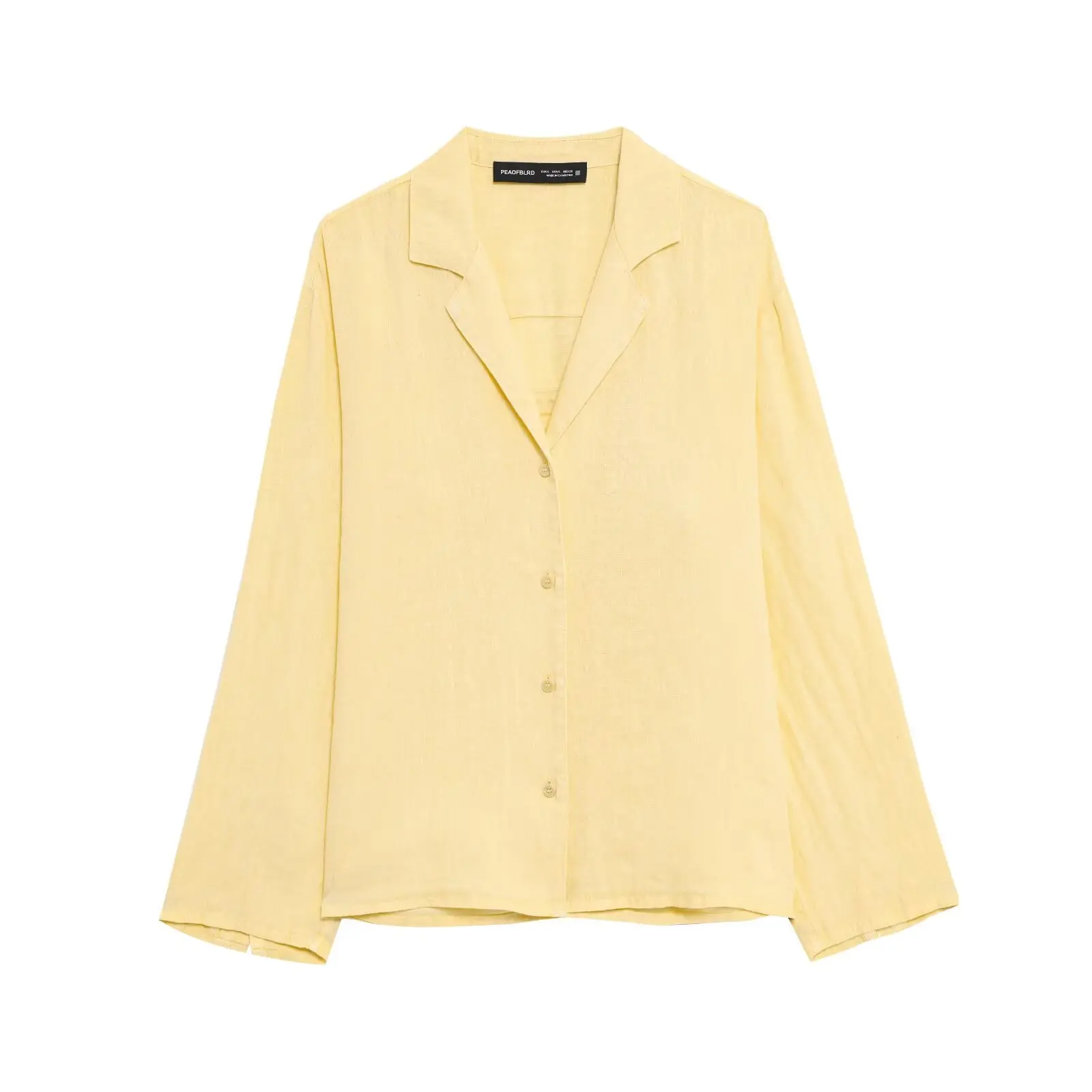 

JNLEAOG Весенняя новая женская серия Faion Льняной коврик со средней талией Sli Casual Свободный крой Long Sve irt