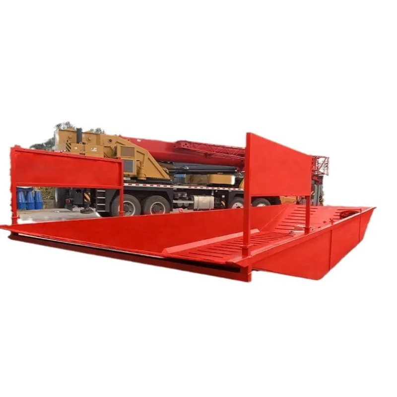 

Automatic induction construction site car wash tank Large ship type steel movable engineering tire