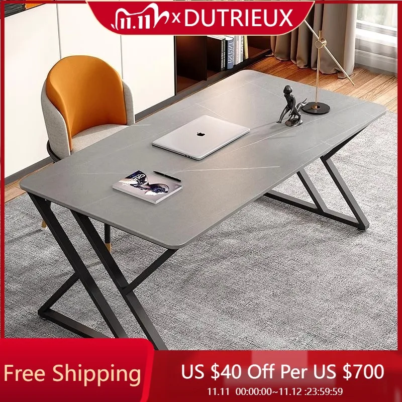 

Minimalist Light Luxury Computer Desks Design Pc Standing Organizers Computer Desks Reading Organizers Escritorios Furniture