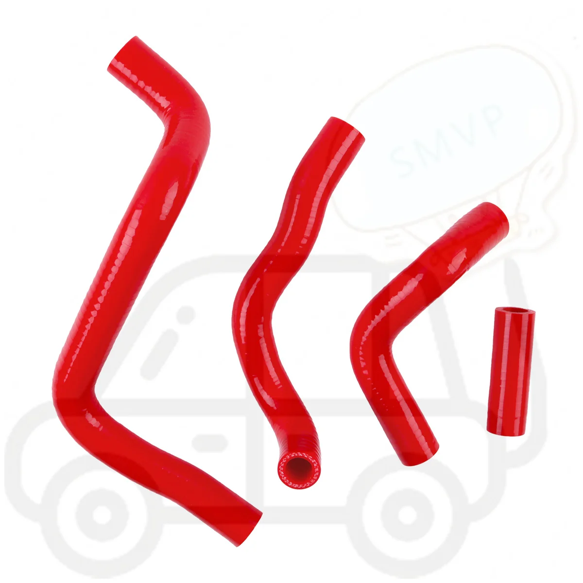 FOR 2019-2023 SUZUKI RMZ250 RMZ 250 2020 2021 2022 Radiator Coolant Hoses Silicone Tubes Pipes Set 4Pcs 11 Colors