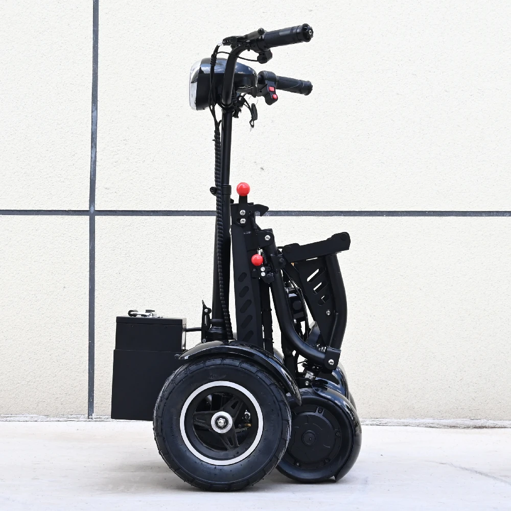 Foldable  4 Wheel Power Mobility Golf Cart Scooter Super Powerful Lightweight Electric Fat Tire  Golfcart Electric Golf Trolley