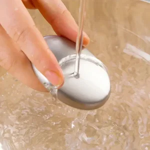 Paslanmaz çelik Koku Giderici Sabun, Mutfak, Sarımsak ve Balık, Ellerinizi Yıkayın, Koku Giderici, Kokladığınız Aletleri Ortadan Kaldırın, 1 Adet 12 paslanmaz çelik çubuk sabunun en büyük satışlarından biri no. 4