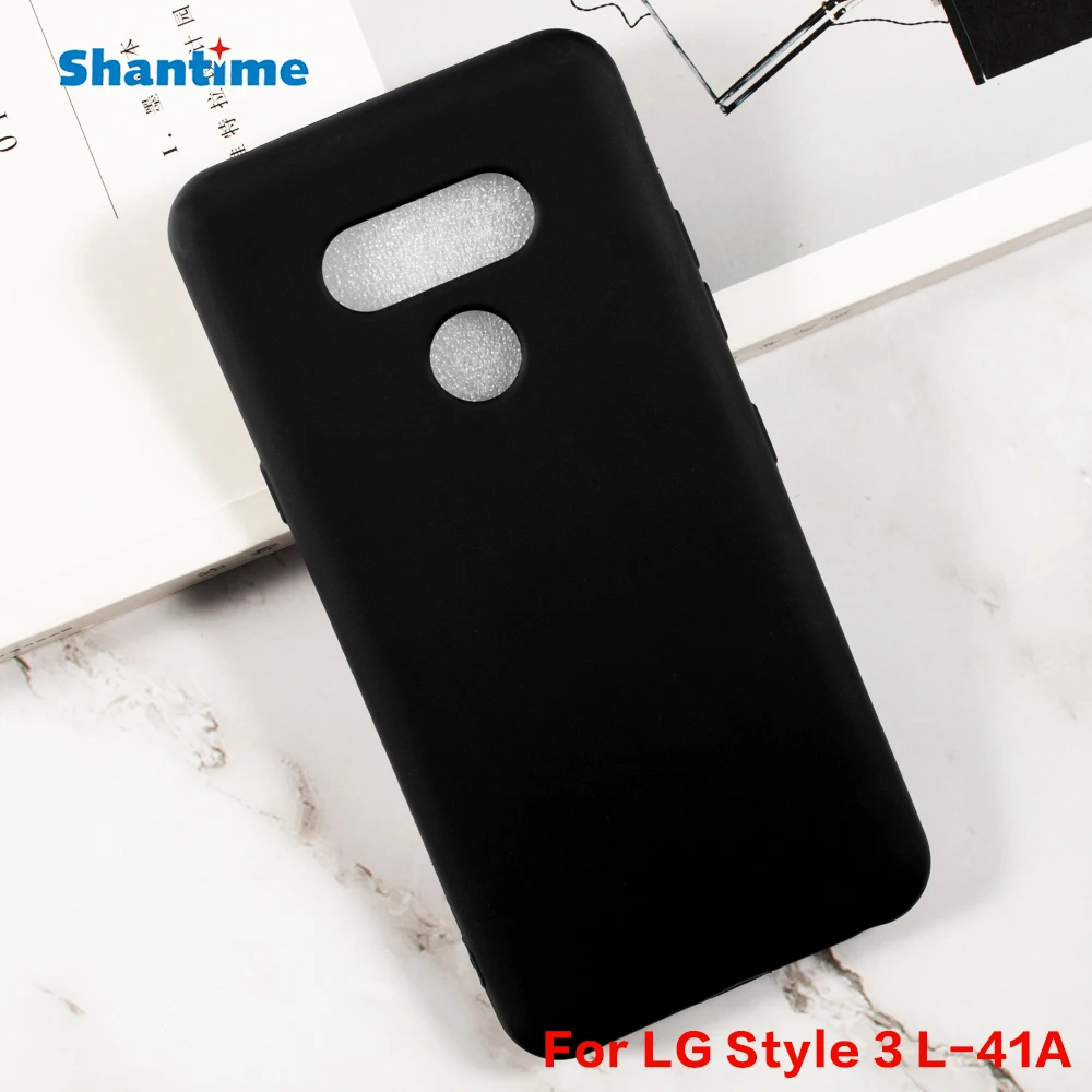 Funda para LG Style 3 L-41A TPU a prueba de golpes, cubierta protectora de goma, carcasa Flexible para LG Style 3 L-41A