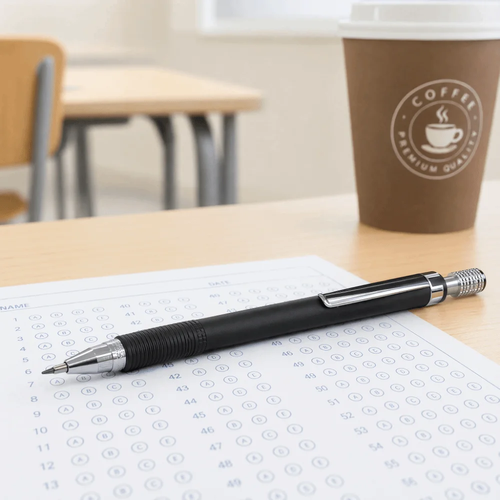 Durable Metal Mechanical Pencil 0.5/0.7/2.0mm 2B Press Using Automatic Pencil Propelling Pencils Students