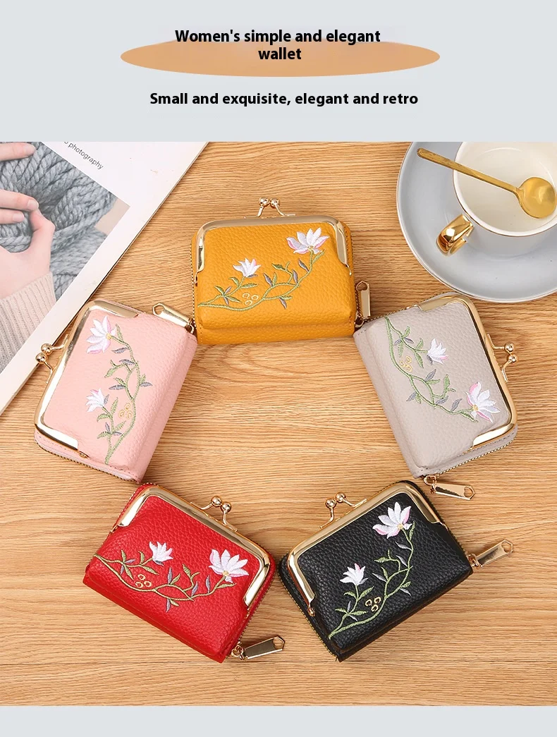 

Stylish Mini Convertible Wallet – Large Capacity Card Organizer for Women