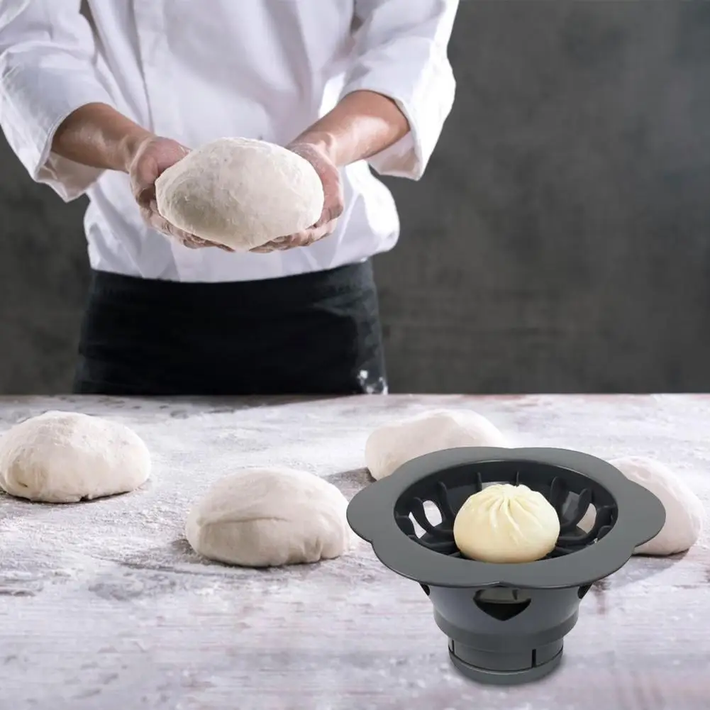 Artistic Kitchen Decor Tool Flower-shaped Dumpling Mold Baozi Maker Machine for Easy Homemade Buns Preparation for Ease