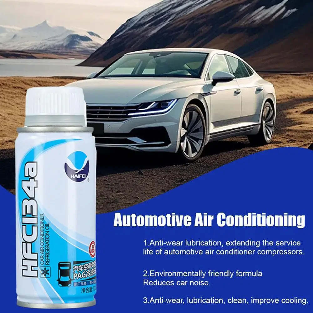 1/2/4pcs Automotive Air Conditioning Compressor Refrigerant Efficiency Special Refrigeration Oil Tank Truck Truck Auto Parts
