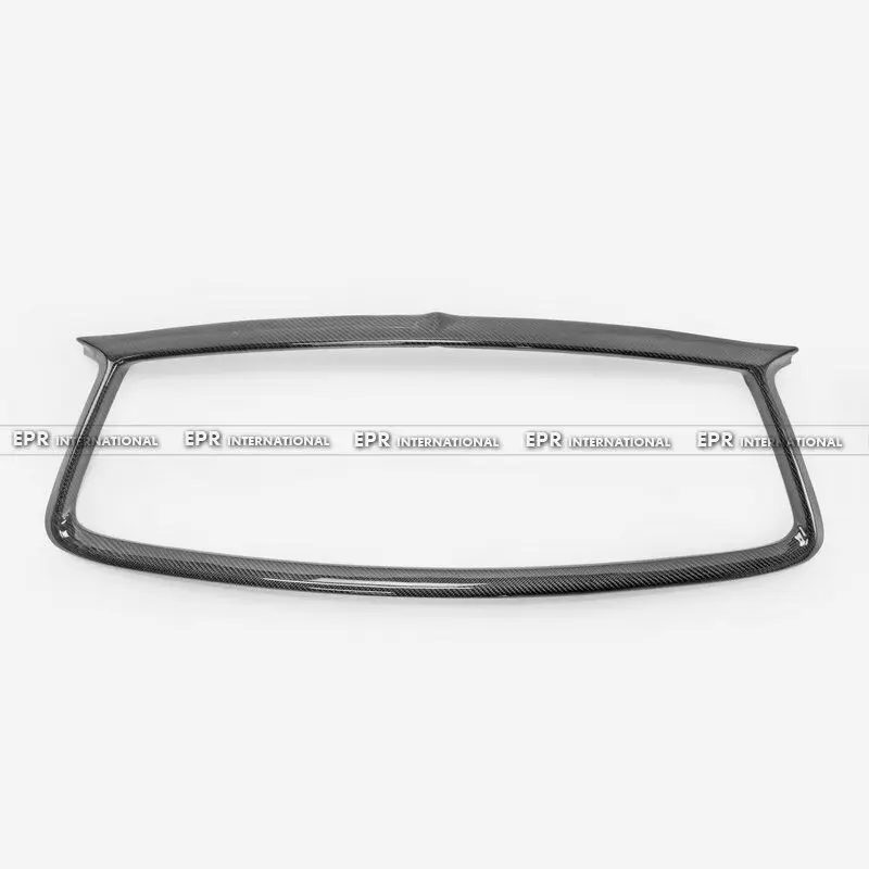 for Infiniti Q60 CV37 17 Onwards OE Type Front Grill (stick on Type) Dry Carbon Fiber