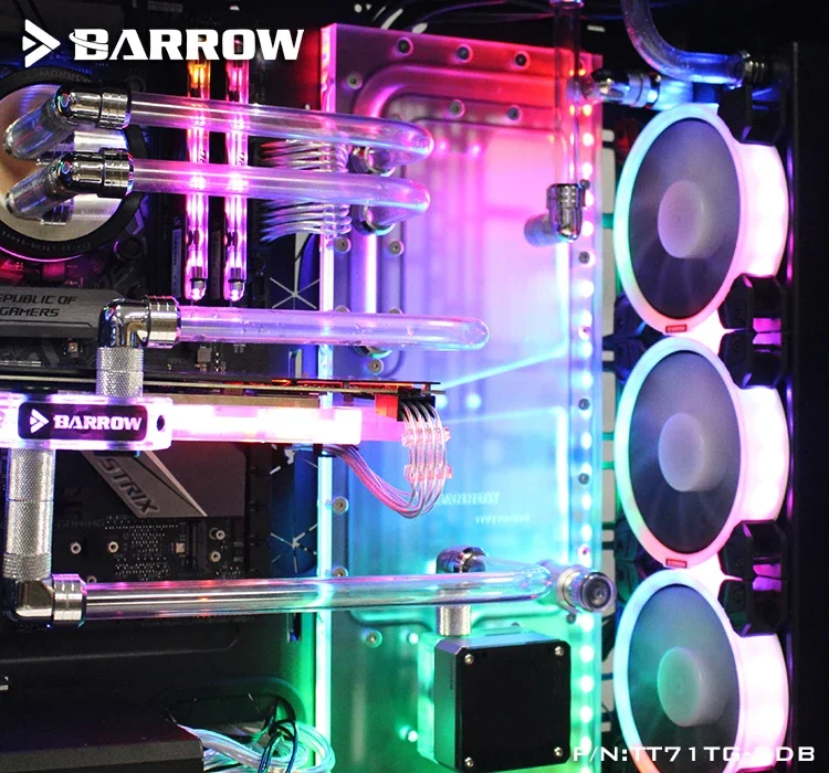 

Barrow TT71TG-SDB V1, Case Distro Plate For TT View 71 TG for Intel CPU Water Block & Single / Dual GPU Buildings