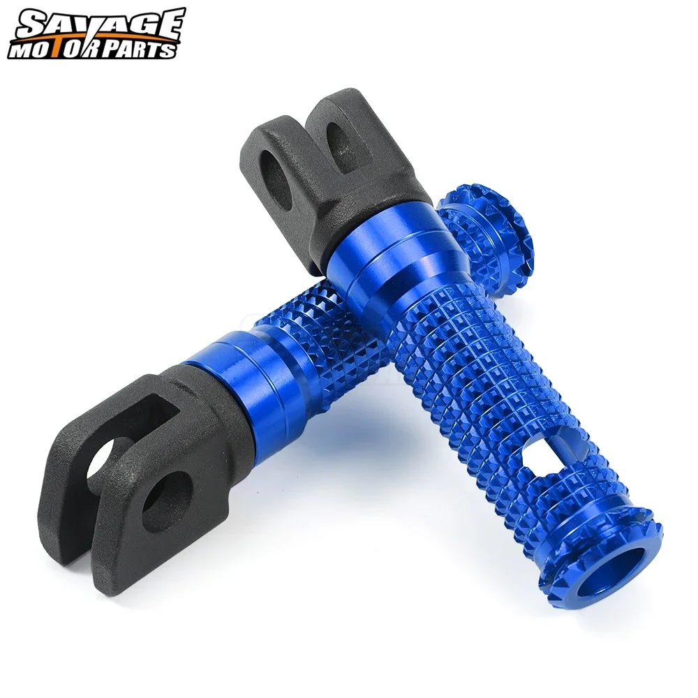 Front Foot Rests Pegs Adapters For KAWASAKI Z900 Z650 Z1000 Z750 1000 400 NINJA H2 ZX-12R/14R Motorcycle Accessories Footrests