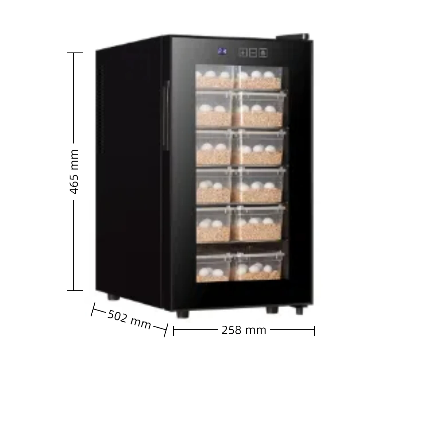 

NE-513 Best Price Small Commercial Cooling/Heating Precise Temperature Regulation Easy-to-clean Semiconductor Reptile Incubator