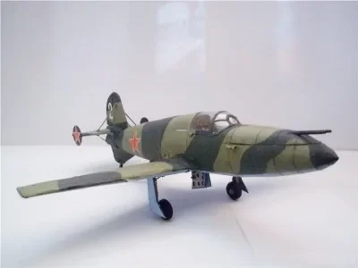 

Rocket Plane BI-1 Paper Model DIY Puzzle Manual Space 3D Paper Art Toy