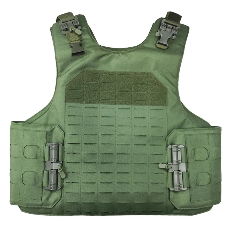 900D NIJ IIIA.44 Bulletproof Vest Soft Insert Pouch Anti-stap Hunting Vest Quick Release Tactical Carrier CombatVest
