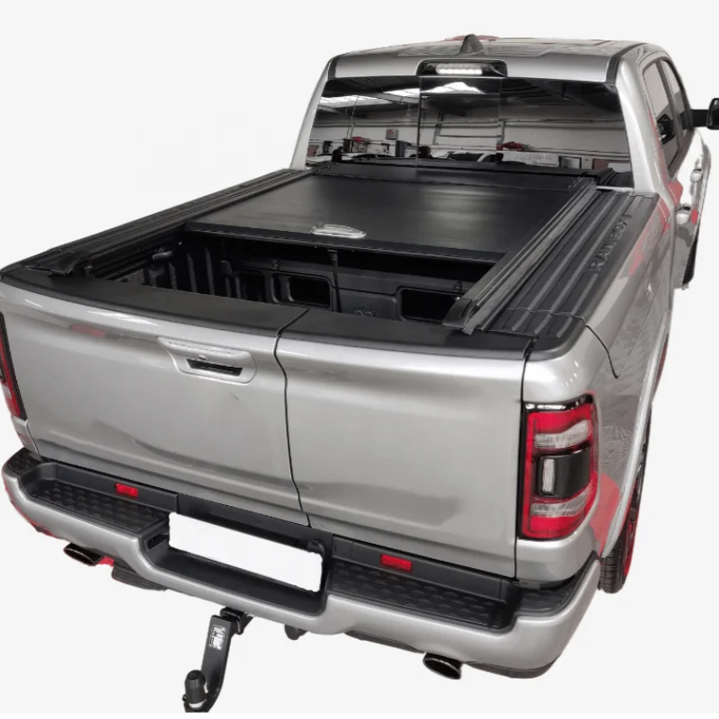 High Quality pickup truck retractable bed cover aluminum tonneau cover Fits For RAM 1500