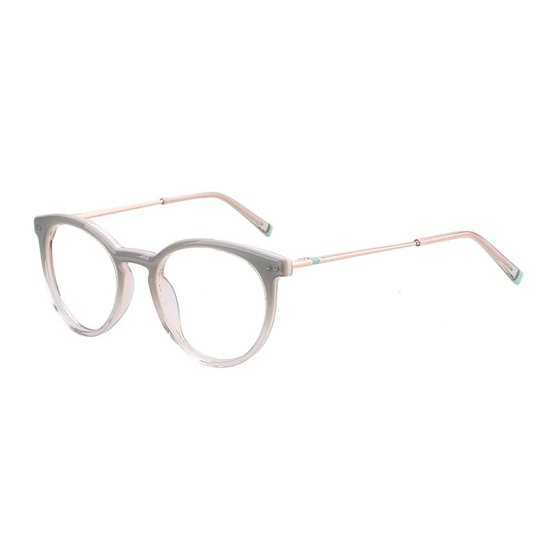 BLUEMOKY Acetate Round Prescription Glasses for Women Trend Anti Blue Light Photochromic Optical Eyeglasses Myopia Eyewear