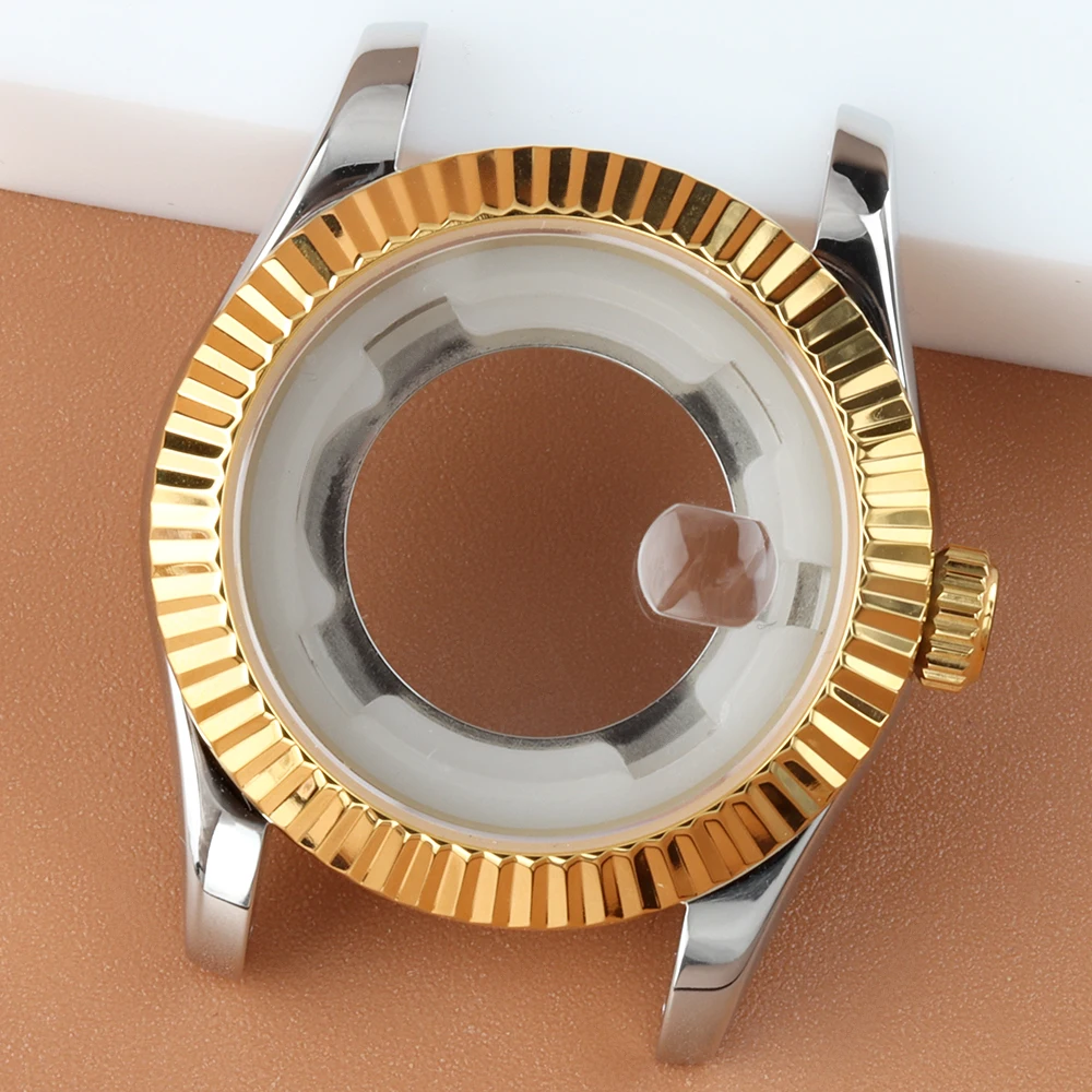 33mm-luxury-lady's-case-sapphire-glass-waterproof-for-nh05-nh06-automatic-movement-25mm-dial-stainless-steel-jubilee-strap