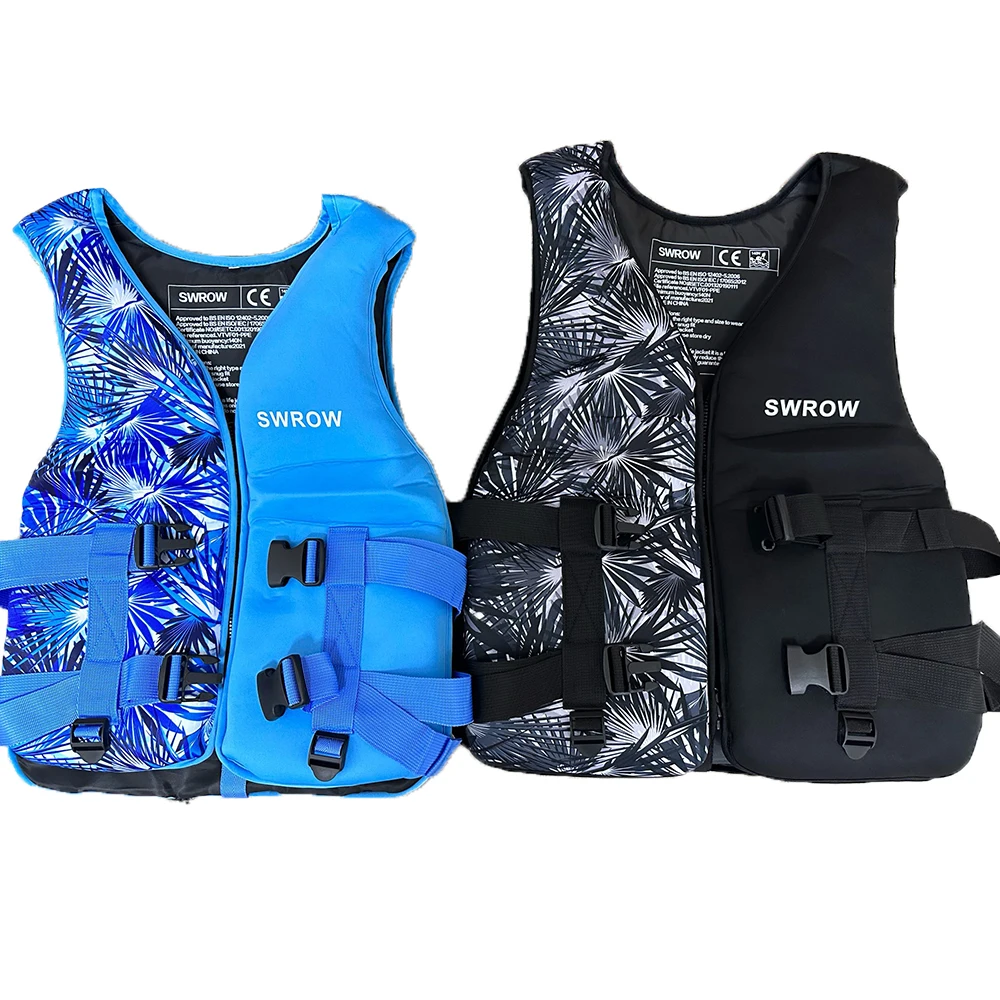 Outdoor Lifejacket Adult and Children\'s Neoprene Swimming Vest Portable Water Sports Floating Kayak Fishing Safety Lifejacket