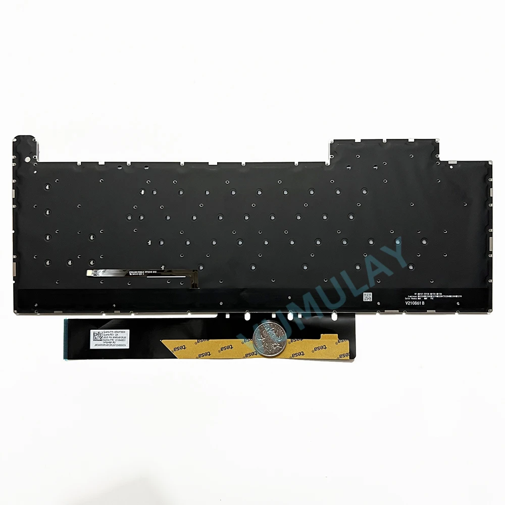 Imagem -02 - Teclado Retroiluminado Russo para Jogos Asus Tuf Fx517zc Fx517zm Fx517zr Fx517ze Fa707rc Fa707re Fa707rm Fa707rr Fx507zm Fx507zu Fx507zv Fx507zi Fx707zu Fx707zv Fx707zi Fa507rc Fa507re Fa507rm Fa507rr