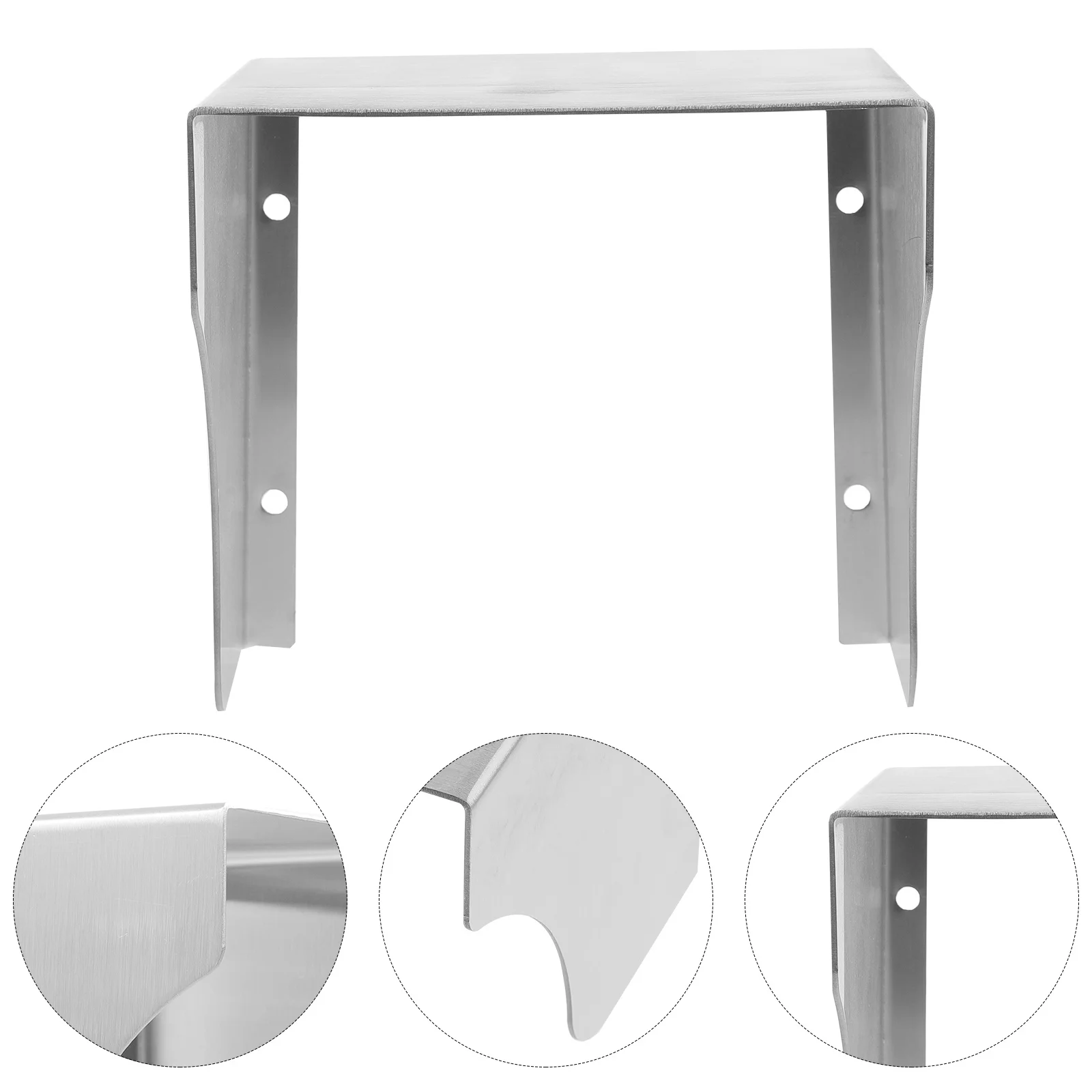 

Outdoor Doorbell Waterproof Cover 125Mm Stainless Steel Splash Resistant Protector for Access Control Socket Chime Weatherproof