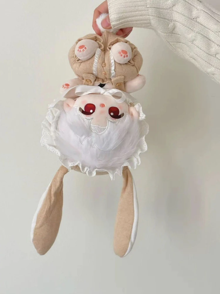 Feito à mão 20cm kawaii amor e espaço profundo sylus ídolo boneca anime estrela bonecas figura de pelúcia brinquedos macios algodão bonito plushies fãs presente