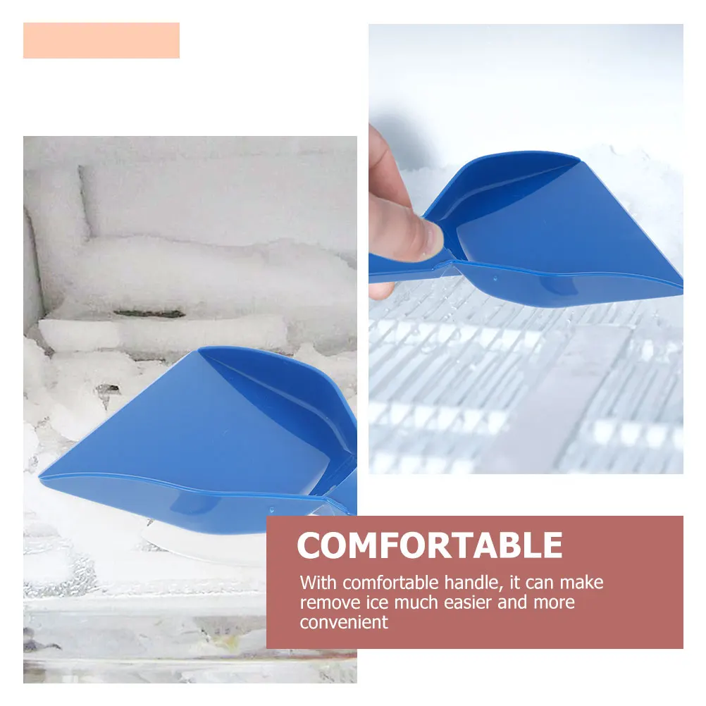 

Ice Remover Kitchen Cleaning Tool Plastic Scoop Multi Ice Remover Functional Frost Spade Refrigerator Accessory