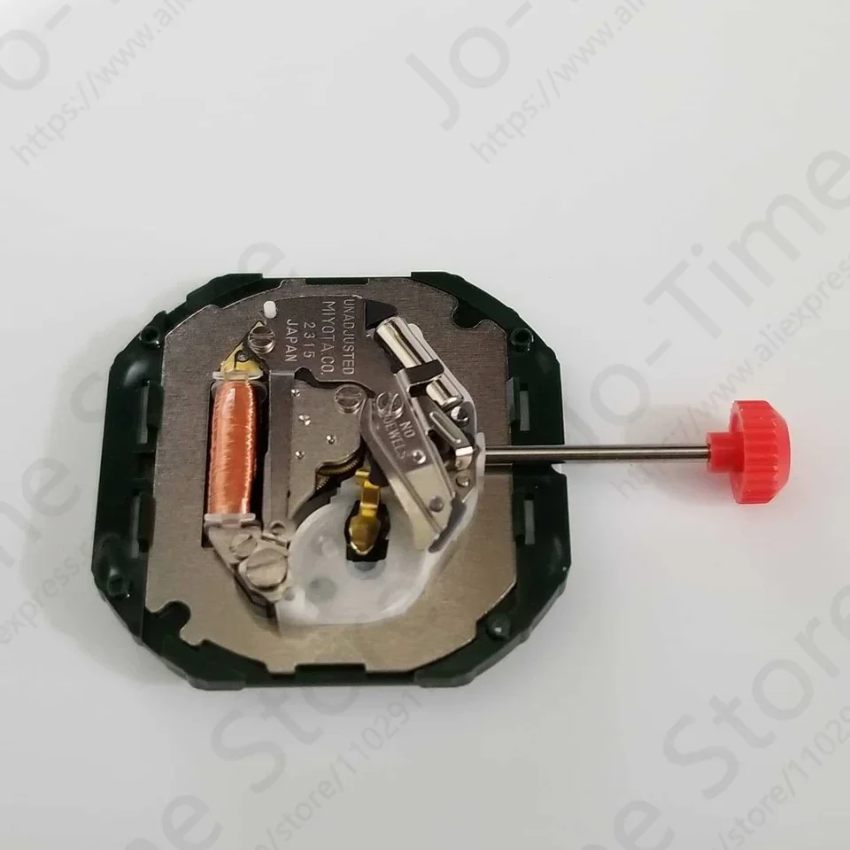 Miyota 2315 標準クォーツムーブメント日付表示付き 3 針カレンダーメタル日本ムーブメント時計修理用