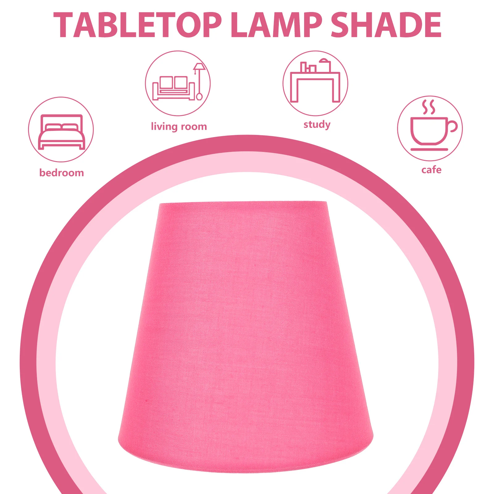 

Accessories Clamp Lampshade Light Covers Shades for Table Cloth Replacement Lampshades