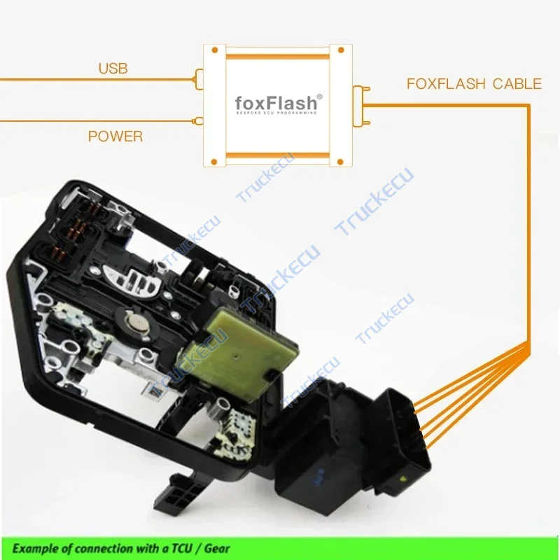 Full Master Version FoxFlash Super Strong ECU TCU Clone Chip Tuning tool Full Free Update and Auto Checksum OTB Adapter Optional