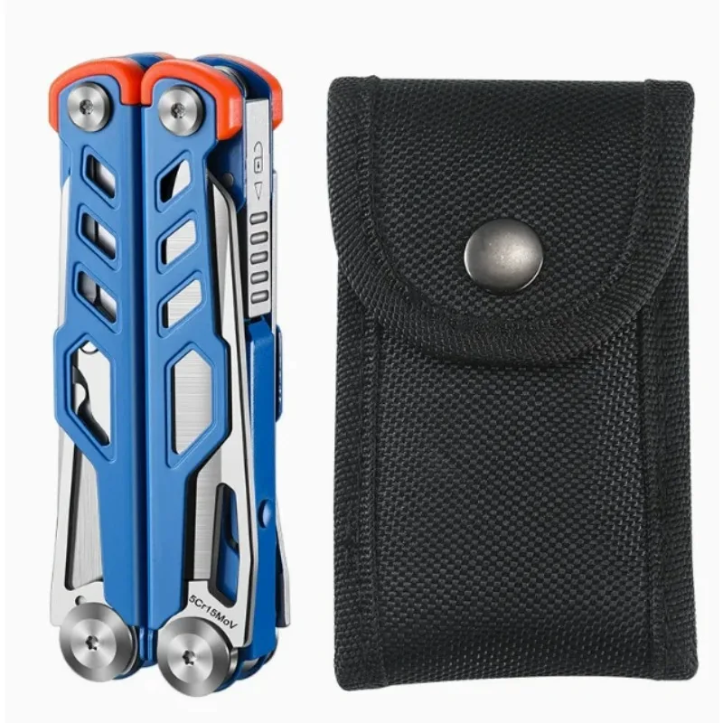 Looook Store Stainless Steel Folding Combination Pliers Multifunctional Mini Tool for Outdoor Camping Emergency Maintenance