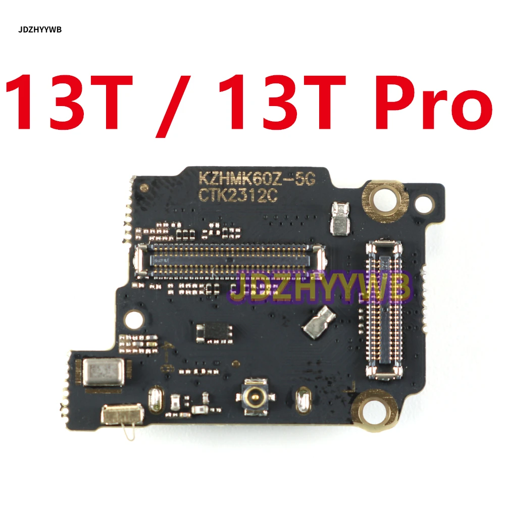 SIM Card SD Reader Board For Xiaomi Mi 13T Pro 13TPro Phone Flex Cable Board Repair Replacement Part 2306EPN60G 23078PND5G