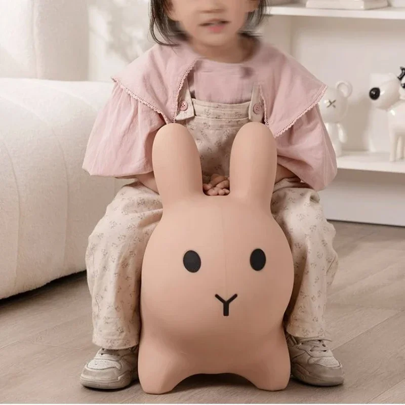 Nordic modern Cartoon Stool Home Creative Fun Rabbit-shaped Bench Animal Cute Stools Living Room Furniture Ottomans PE Plastics