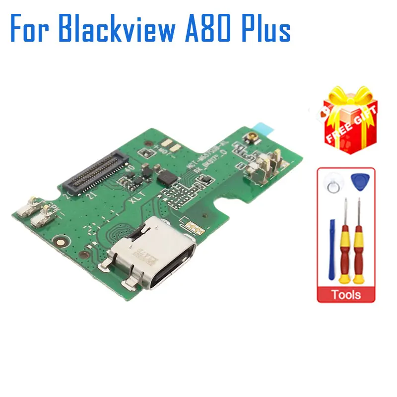 

Original Blackview A80 Plus USB Board Charge Base Port Board With Microphone Dock Connector Accessories For Blackview A80 Plus