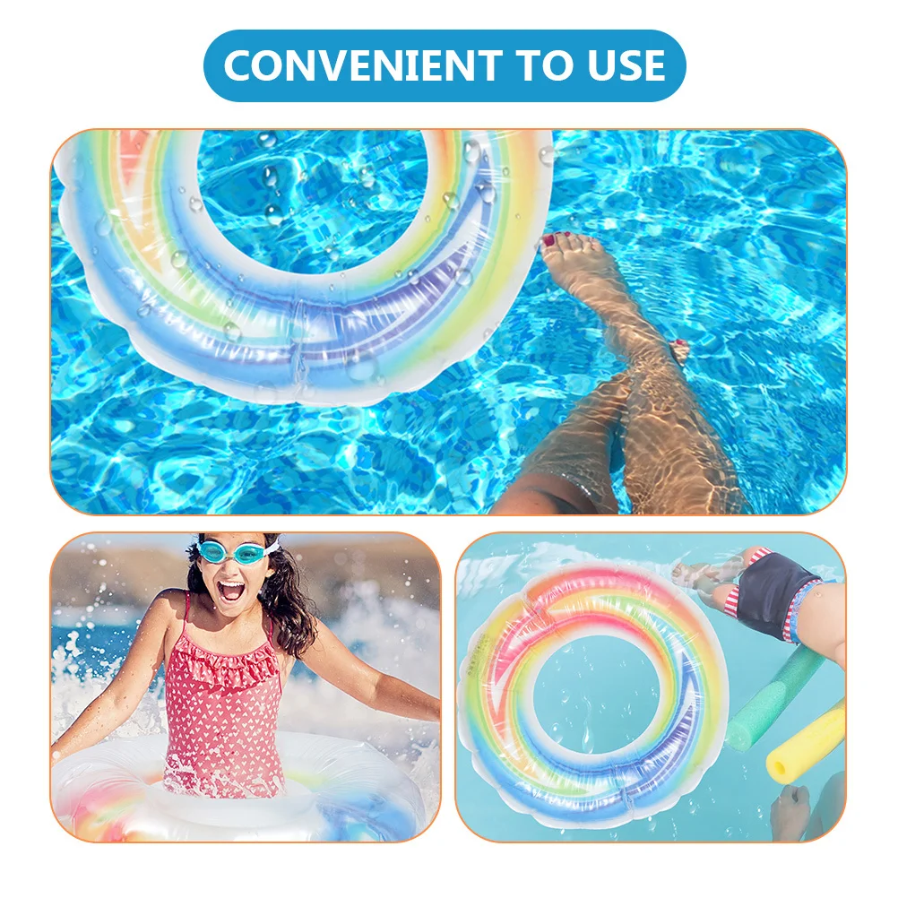 

Summer Swimming Ring Inflatable Pool Rings Tank PVC Swiming Float Circle
