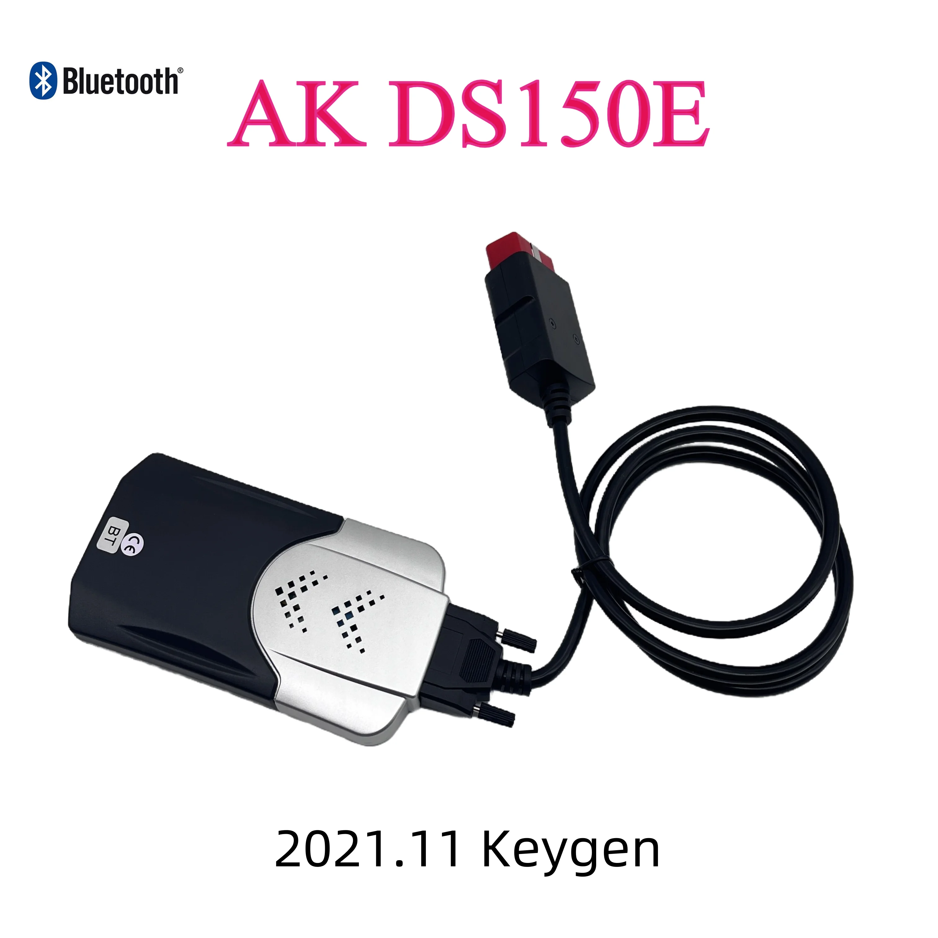 Top quality AK DS150E With Bluetooth 2021.11 Keygen For Del DS150E With BT Obd2 Auto Diagnostic Tools For Cars Trucks