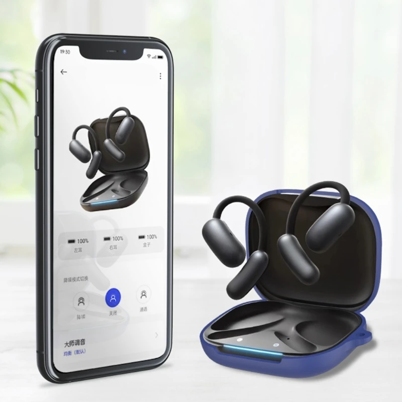 

Flexible Headphone Protect Case for AeroFit 2 Cover Shockproof Shell Washable Housing Antidust Sleeve Soft Silicone Skin