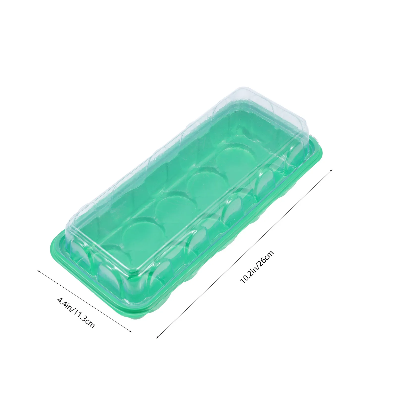 

Набор из 4 многоразовых пластиковых лотков для рассады: горшки для сада и питомника для легкого пересадки, выращивания трав и цветов, принадлежности для посадки