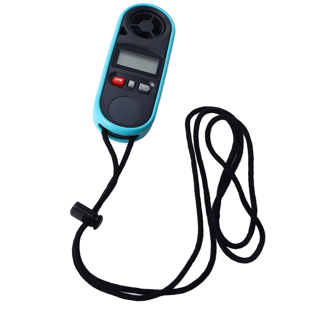 1pc LCD Backlit Display Digital Anemometer Dustproof Waterproof Temperature Meter WindSpeed Tester For HVAC Fan Manufacturing